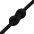Cuerda de barco polipropileno negro intenso 18 mm 100