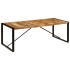 Mesa de comedor de madera maciza de mango 220x100x75