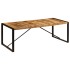 Mesa de comedor de madera maciza de mango 220x100x75