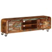 Mueble para TV madera maciza reciclada 120x30x36 cm