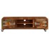 Mueble para TV madera maciza reciclada 120x30x36