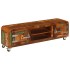 Mueble para TV madera maciza reciclada 120x30x36