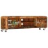 Mueble para TV madera maciza reciclada 120x30x36
