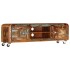 Mueble para TV madera maciza reciclada 120x30x36