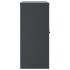 Armario archivador de acero gris antracita 90x40x90