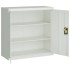 Armario de oficina 2 puertas 90 cm acero