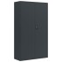 Armario archivador de acero gris antracita 105x40x180