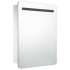 Mueble de baño con espejo LED 60x11x80