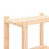 Estantería almacenaje 5 niveles madera pino maciza 250