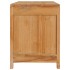 Mueble de TV de madera maciza de acacia 120x30x40