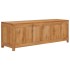 Mueble de TV de madera maciza de acacia 120x30x40