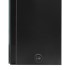 Armario de baño con espejo LED negro brillante 80x12x68