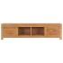 Mueble de TV de madera de teca maciza 115x30x35