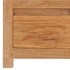 Mueble de TV de madera de teca maciza 115x30x35