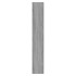 Mueble zapatero madera contrachapada gris Sonoma 63x24x147