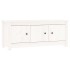 Mueble zapatero de madera maciza de pino blanco 110x38x45,5