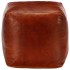 Puf 40x40x40 cm cuero genuino de
