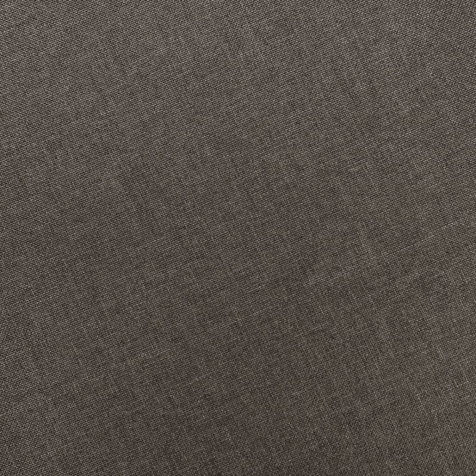 Sillón con reposapiés de tela gris