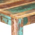 Mesa de comedor de madera maciza reciclada 140x70x76