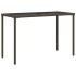 Set comedor de jardín 5 piezas y cojines ratán sintético