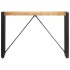 Mesa consola de madera maciza de mango 100x35x76