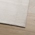 Alfombra de pelo corto look escandinavo IZA crema 160x230