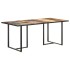 Mesa de comedor de madera maciza reciclada 180