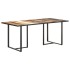 Mesa de comedor de madera maciza reciclada 180