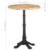 Mesa de bistró madera de mango rugosa Ø60x76