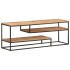 Mueble para TV de madera maciza de acacia 130x30x45