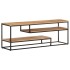 Mueble para TV de madera maciza de acacia 130x30x45