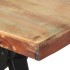 Mesa de comedor de madera maciza reciclada 180x90x76