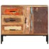 Aparador de madera maciza reciclada 88x30x73