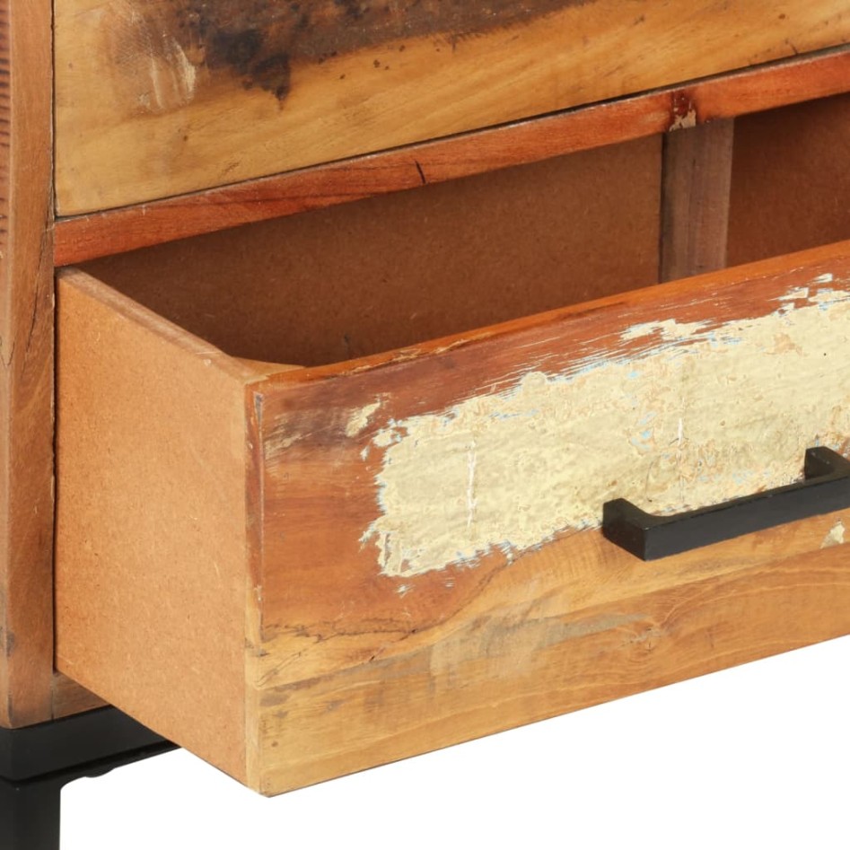 Aparador de madera maciza reciclada 88x30x73