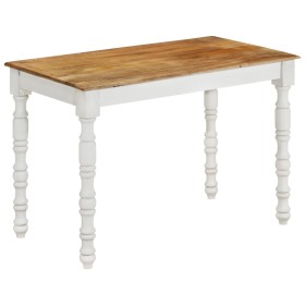 Mesa de comedor madera maciza de mango 110x60x76