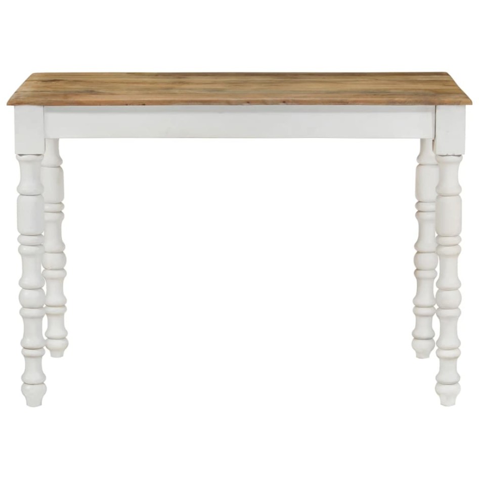 Mesa de comedor madera maciza de mango 110x60x76