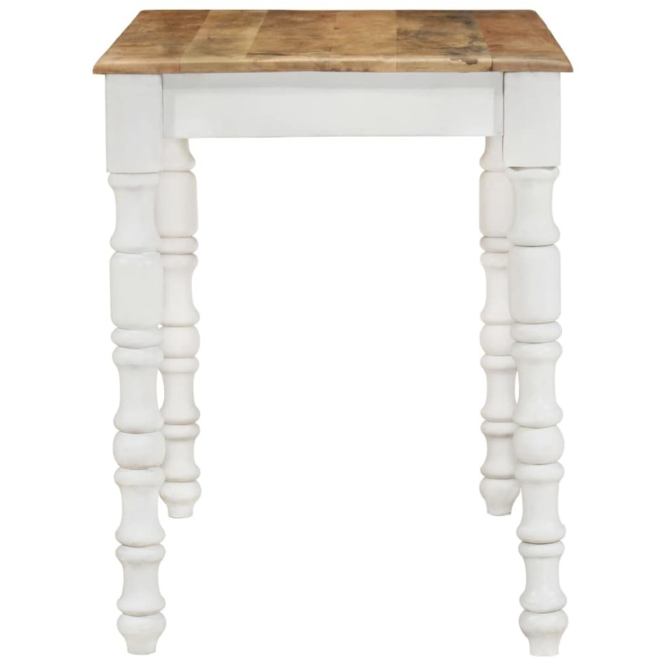 Mesa de comedor madera maciza de mango 110x60x76