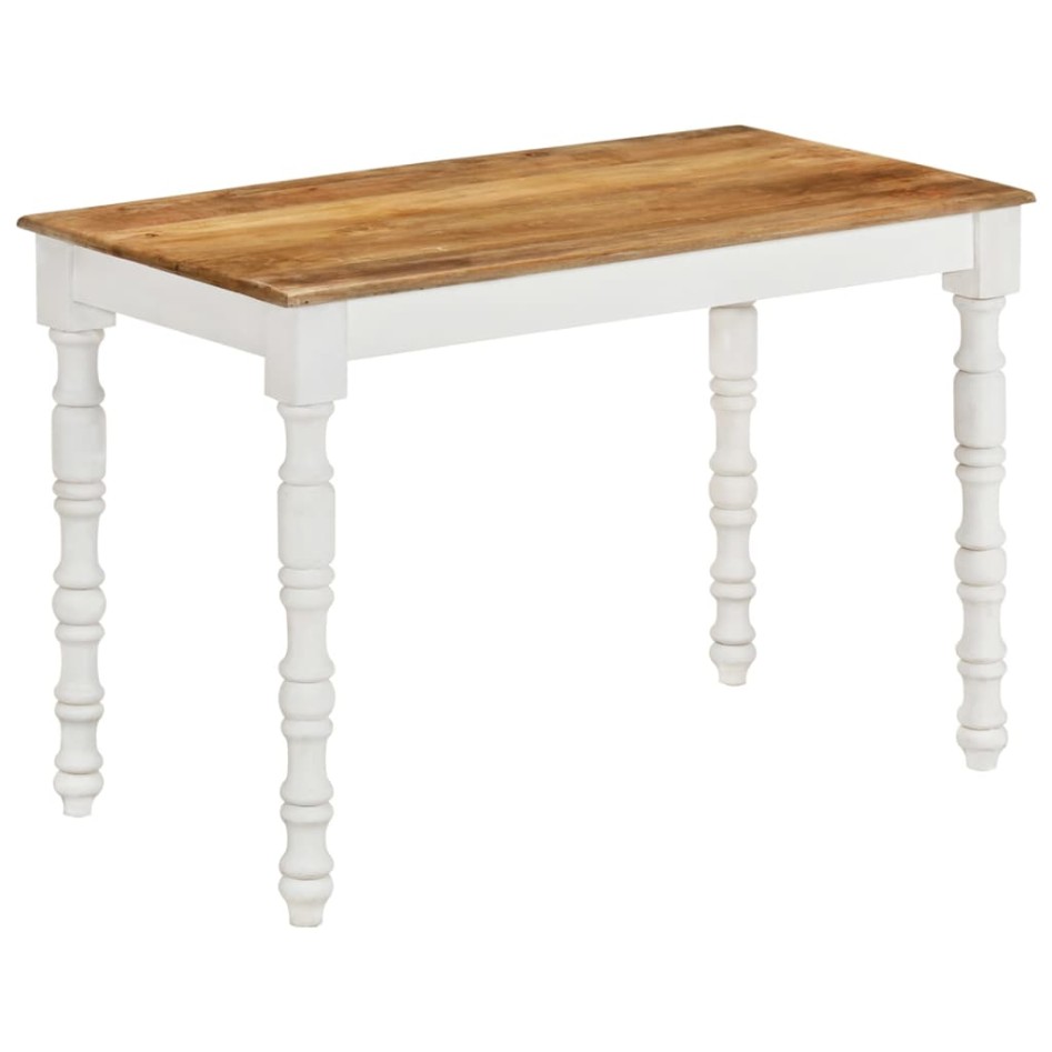 Mesa de comedor madera maciza de mango 110x60x76