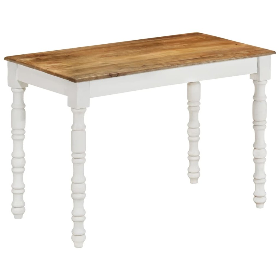 Mesa de comedor madera maciza de mango 110x60x76