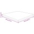 Tablero de mesa cuadrada madera roble marrón oscuro 70x70x4