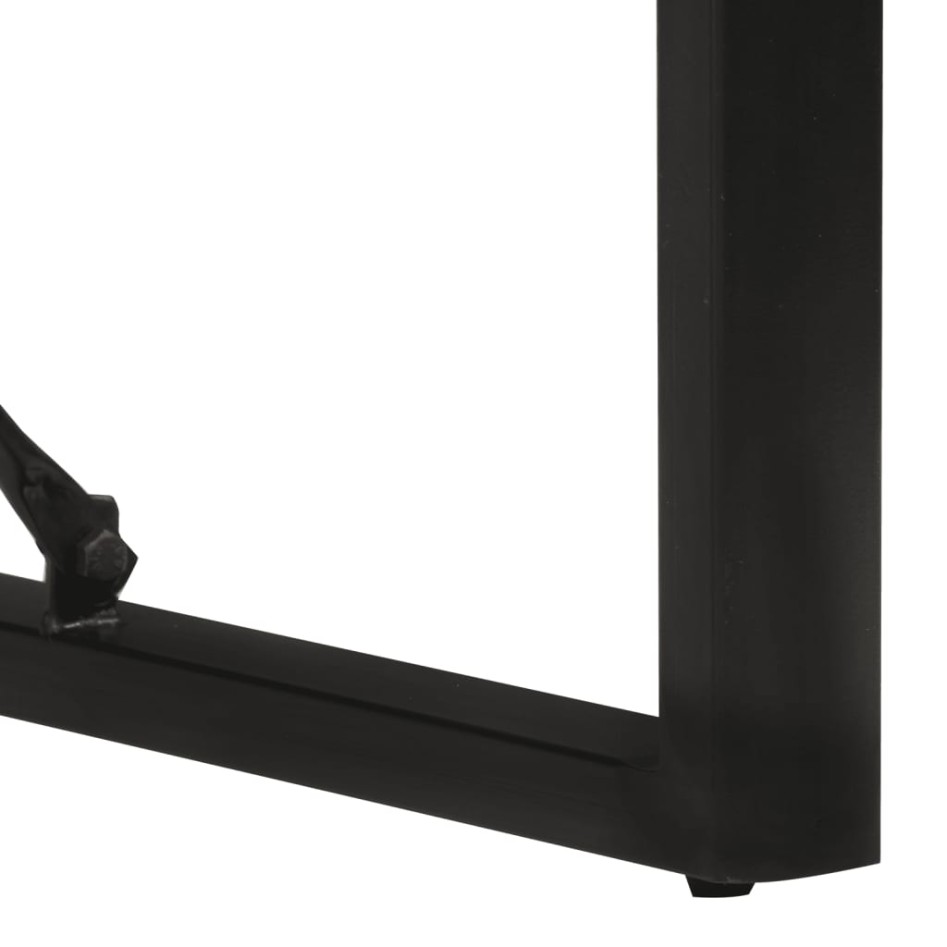 Mesa de comedor madera maciza reciclada 120x55x76