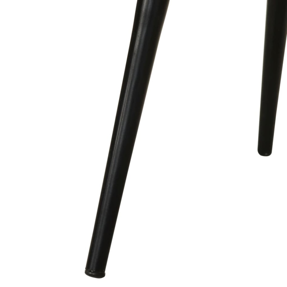 Mesas de centro redondas 3 uds madera maciza