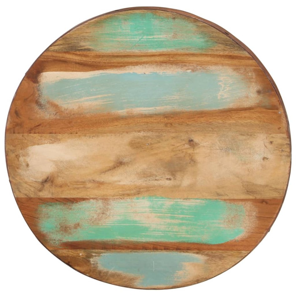 Mesas de centro forma de cuenco 2 uds madera maciza