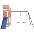 Parque infantil de exterior madera maciza