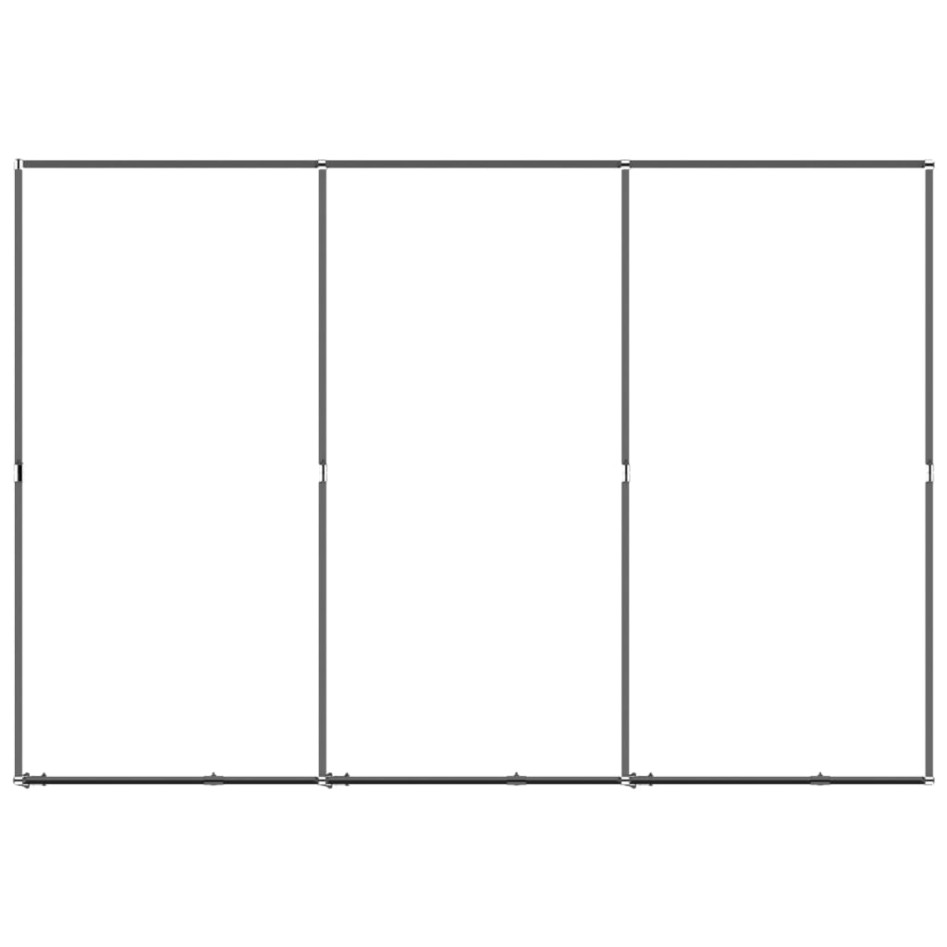 Perrera de exterior de acero 5,53