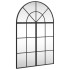 Espejo de pared arco de hierro negro 60x90