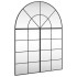 Espejo de pared arco de hierro negro 100x130