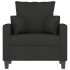 Sillón de tela negro 60