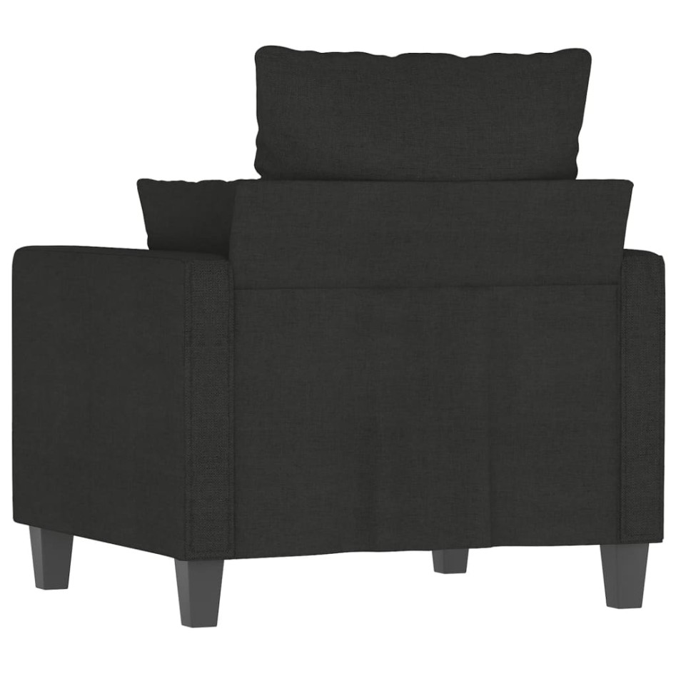 Sillón de tela negro 60