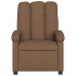 Sillón reclinable con masaje de tela